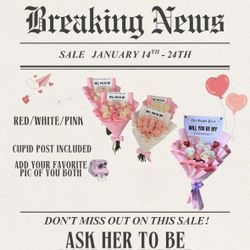 Valentines Proposal Bouquet / Ramo