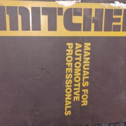 Mitchell Automotive Manuals 