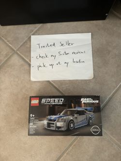LEGO SPEED CHAMPIONS: 2 Fast 2 Furious Nissan Skyline Gt-R (R34) (76917)
