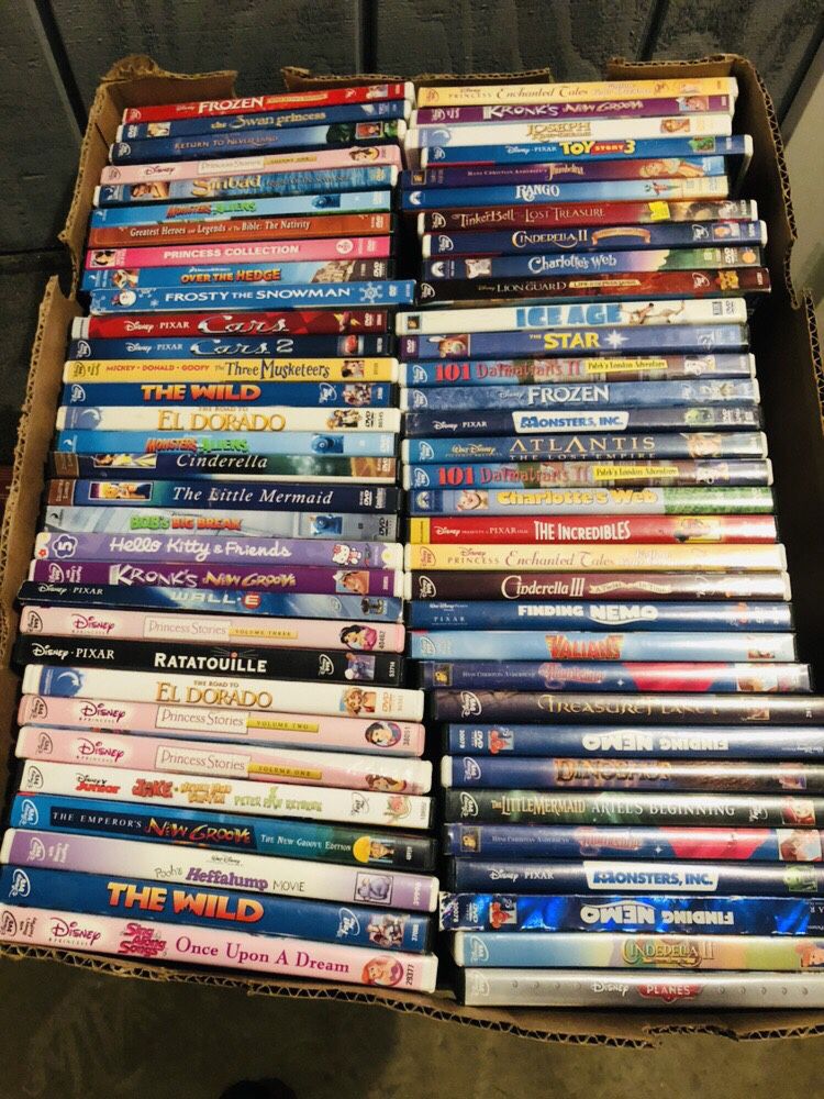 Disney movies dvds