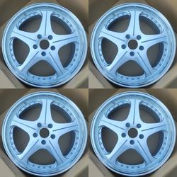 New Set 18 Inch LEON HARDIRITT ORDEN Style Wheels Rims 18x8.5 +35 (5x114.3) CB: 73.1