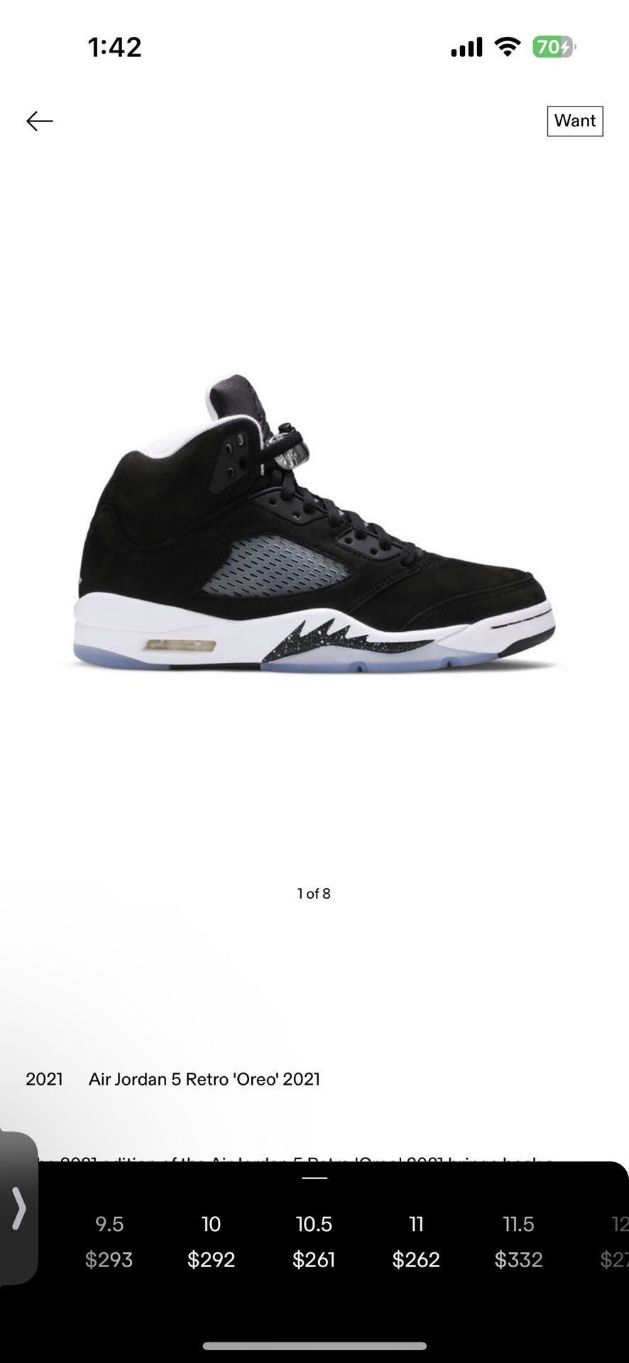 Air Jordan 5 Retro 'Oreo' 2021