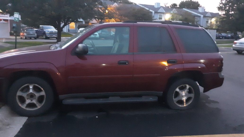 2007 trailblazer or 2006 motorcycle for trade