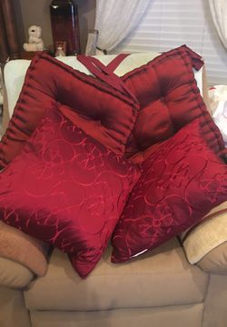Red Pillows