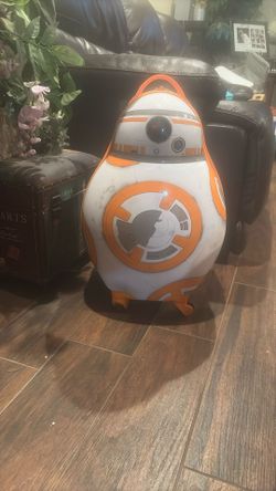Star Wars BB-8 Hard Shell Rolling Luggage Carry-On Suitcase!  Mrsp $125!!! 