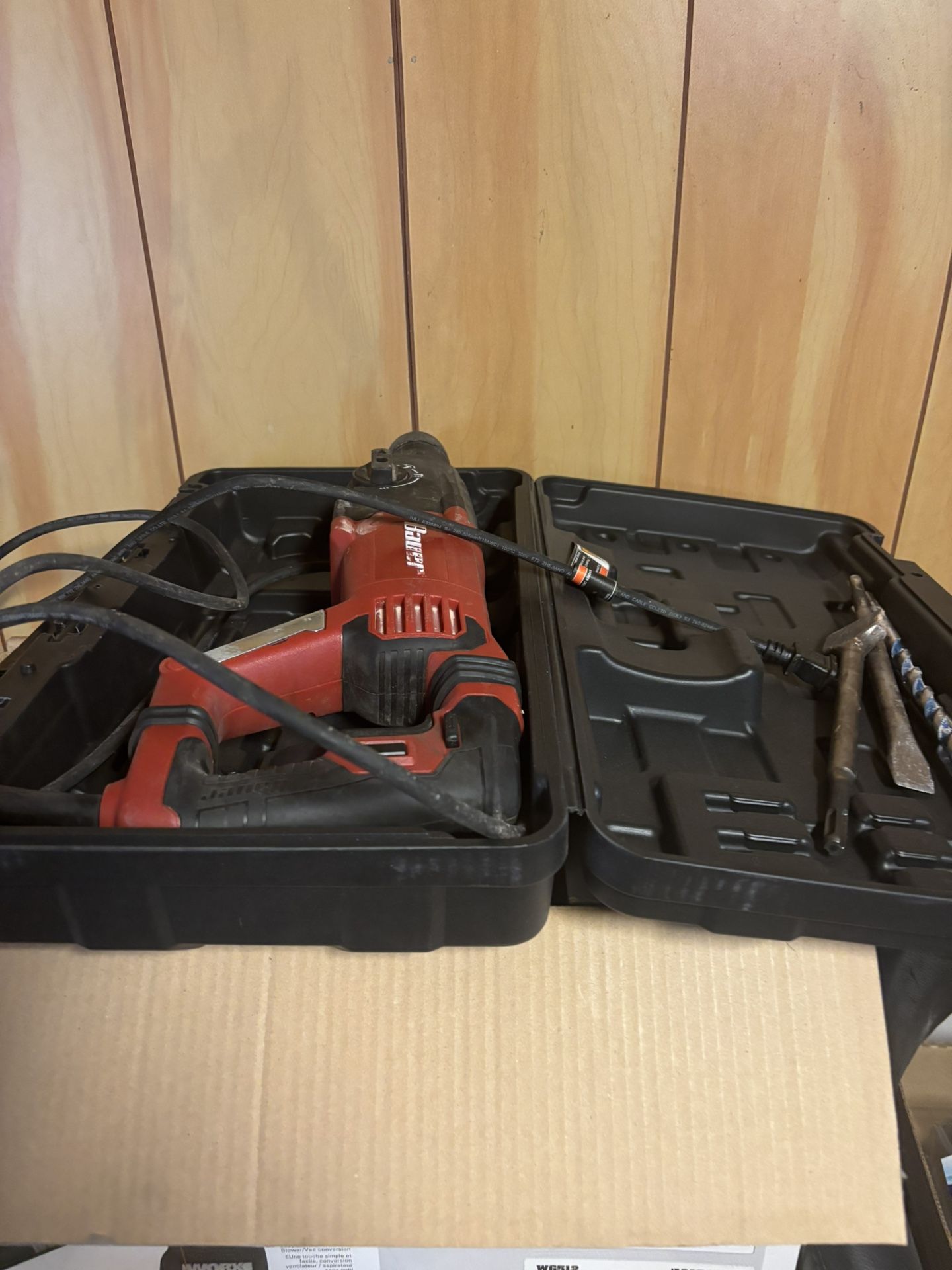Jackhammer Good Condition With All The Bits