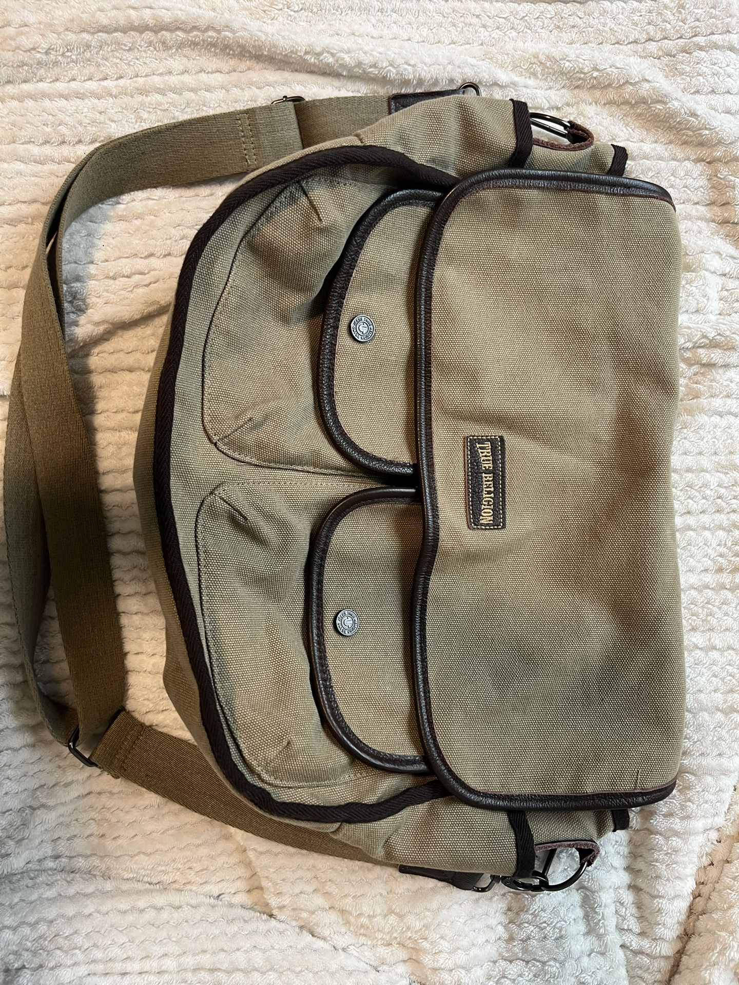 True Religion Book Bag