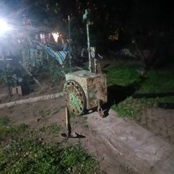 Antique Gas Service Cart 