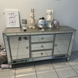 Mirrored Dresser