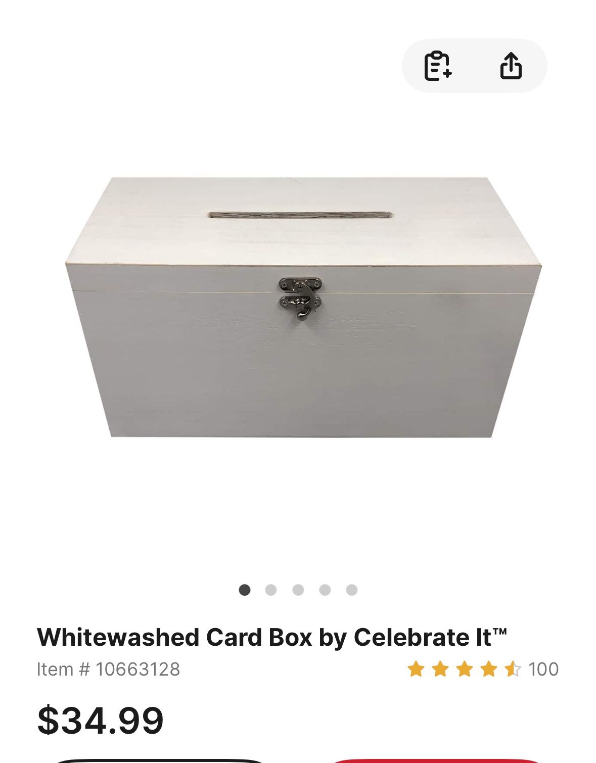 Wedding Wood Box
