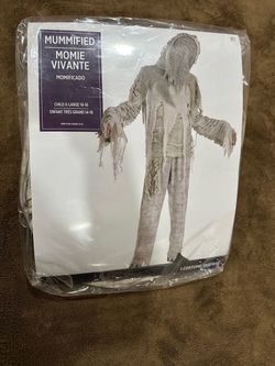 Mummified Halloween Costume Child XL 14-16