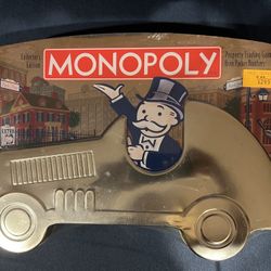 NEW Vintage 2001 Parker Brother’s Collector’s Edition Monopoly In Tin