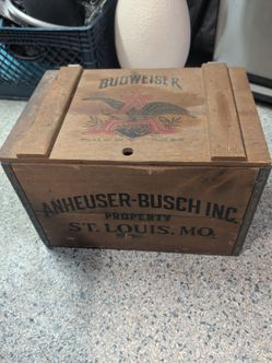 Budweiser and Hauser Busch Incorporated property box