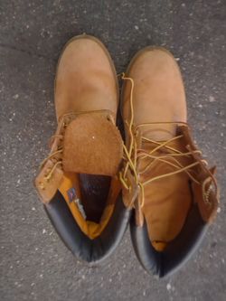 Timberland Wheat Nubuck Work Boots