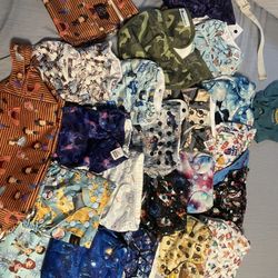 Lot Of 26 Cloth Diapers