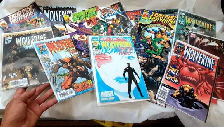 

22 MARVEL COMICS WOLVERINE VINTAGE COLLECTIBLE COMIC BOOKS