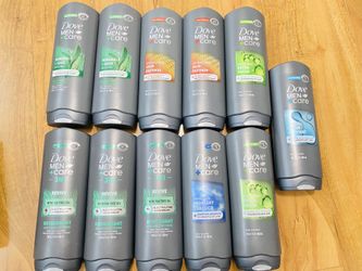 Dove men body wash $5 each 