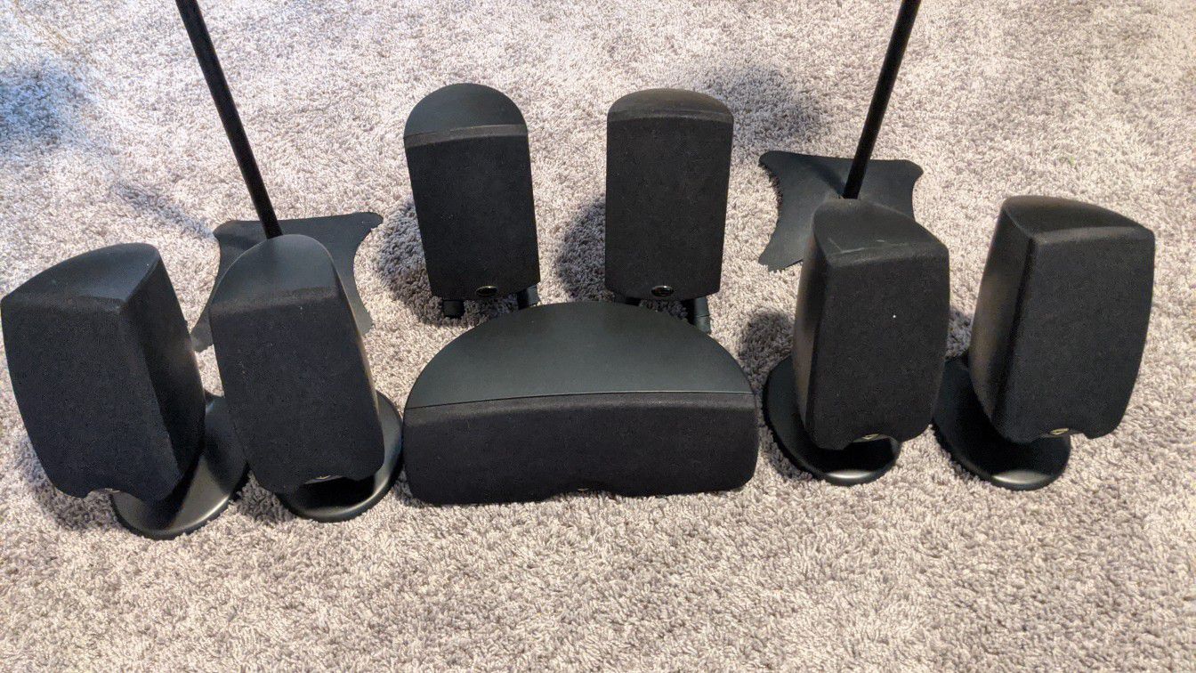 Klipsch 7.1 speakers, onkyo TX-SR606, & Klipsch 10 sub