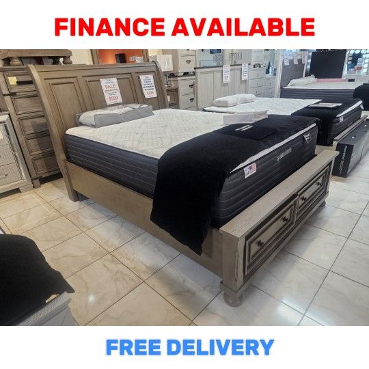 ๐ฅ QUEEN BED DEAL! ๐บ๐ธ OFERTA DE CAMAS! ๐Only $499 โ Add Mattress $99 AND up Last one/ ULTIMO FINANCE AVAILABLE Delivery available Pickup price