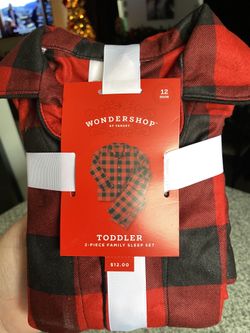 Toddler Christmas PJ Set  (12 Month Old)