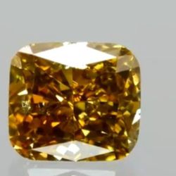 .53 Ct Greenish Yellow Diamond 