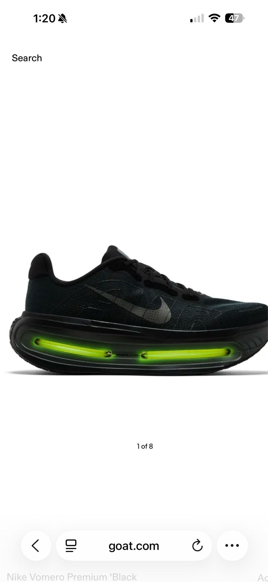 Nike Vomero Premium Size 10