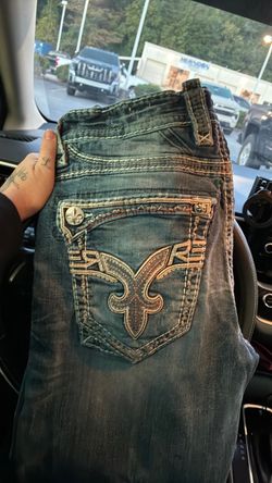 Men’s rock revival jeans