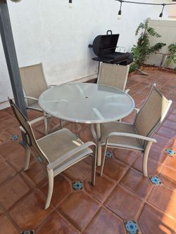 Patio table size 51 inc.