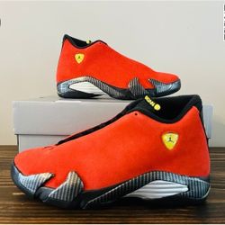 Air Jordan 14 Retro 2025 Ferrari IF5015-600
Men’s Sizes 12-13