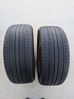 255/45/19 PAIR OF TIRES USED