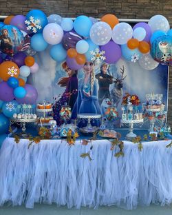 Candytables frozen party