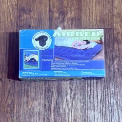 Twin Air Bed With Rechargeable Pump 