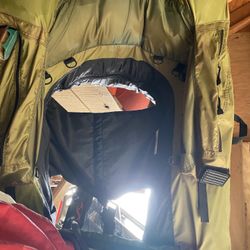 Rubber waiters, chest High . With Small Pontoon Inflatable Fishing Vessel, Also Two Trolling Motors.