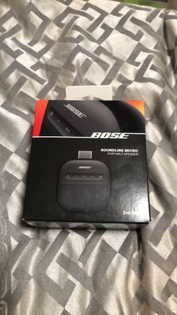 Bose SoundLink Micro Portable Bluetooth Speaker