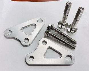 YZ250 YZ 250 Frame Mounts Brackets Billet Titanium Bolts