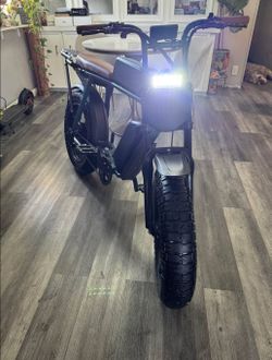 Super73 EBike electric bicycle custom build bike 2500w dual 52v Samsung super 73 S2 R RX v3 ZX