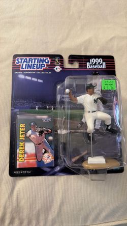 Vintage Kenner Starting Lineup MLB Baseball Lot (11) Derek Jeter Mattingly Puckett