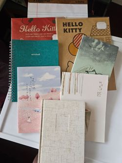 Mixed Notebook and Journal Lot