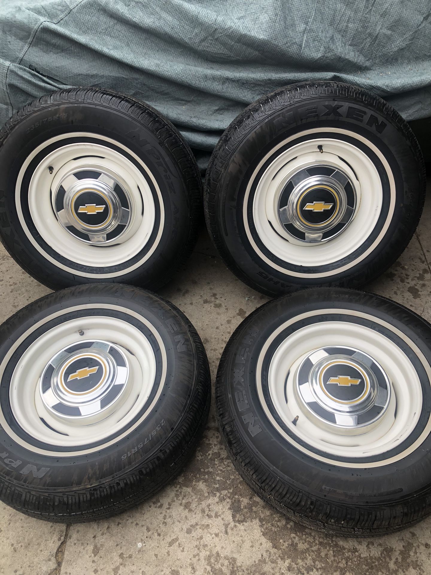 15” Wheels Chevy Gmc C10 G10 Shorty Van Suburban Projects 5x5