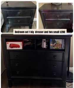 Bedroom dresser set