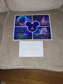 Original Limited edition commemorative lithograph
