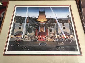 Herb Fillmore Original LTD 89/500 Print Hand Signed "Premiere 1931" 🖼 framed