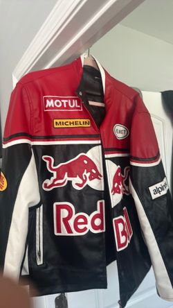 Leather race jacket