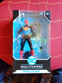McFarlane DC Universe Batman Superman Fusion. Batman Superman World's Finest