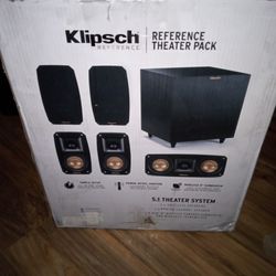 Klipsch 5.1 Theater System And Receiver 