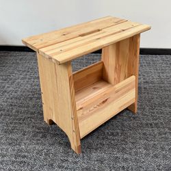 Wood Magazine Holder