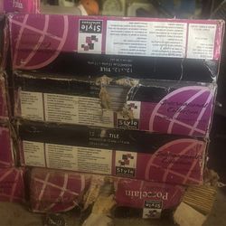 Style Selections Porcelain Mosaic Tile 12x12 - Item #135124 (12 Boxes)