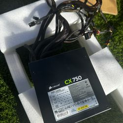 CORSAIR CX Series, CX750, 750 Watt, 80+ Bronze Certified, Non-Modular Power Supply