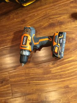 Ridgid 18V Drill with Battery! Only 35 tomorrow only... this Weekend (Sun) Only 💥💥👍🏽👍🏽☀️☀️☀️