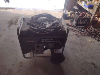 Back Up Generator Max 8550 Watts
